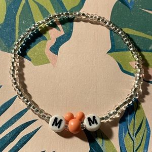 Disney Inspired MOM Mouse Ears Bracelet